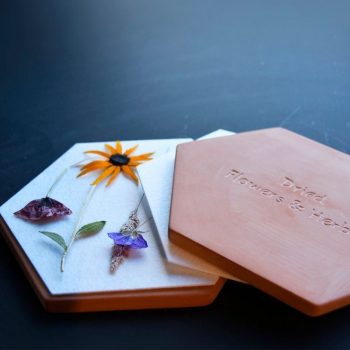 Prasa do suszenia kwiatów w mikrofalówce