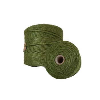 Sznurek ogrodowy jutowy zielony 200mb