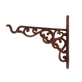 Wspornik żeliwny z uchwytem na kwiaty S