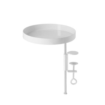 Kwietnik na parapet przykręcany biały M