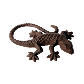 Żeliwna jaszczurka 15cm