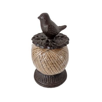 Żeliwny stojak na sznurek ptaszek