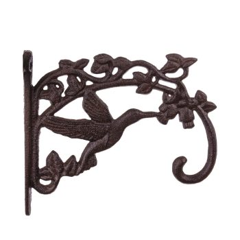 Żeliwny wieszak na doniczkę koliber