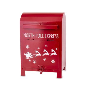 Świąteczna skrzynka na listy do Mikołaja