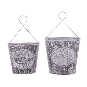 Dekoracyjne metalowe osłonki ścienne komplet