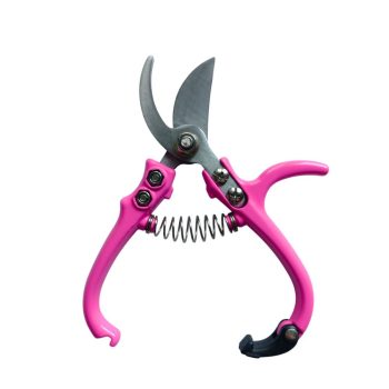 Mały sekator florystyczny różowy