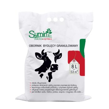 Obornik bydlęcy granulowany worek 8 litrów Sumin
