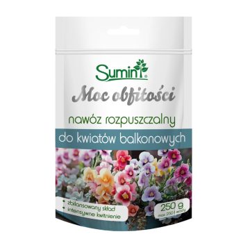 Moc obfitości do kwiatów balkonowych rozpuszczalny Sumin 250g