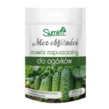 Moc obfitości do ogórków nawóz rozpuszczalny Sumin 250g